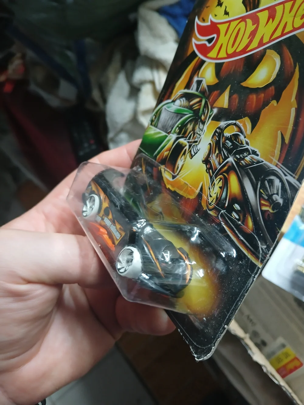 2019 Hot Wheels Happy Halloween Power Rocket Diecast Car #6/6